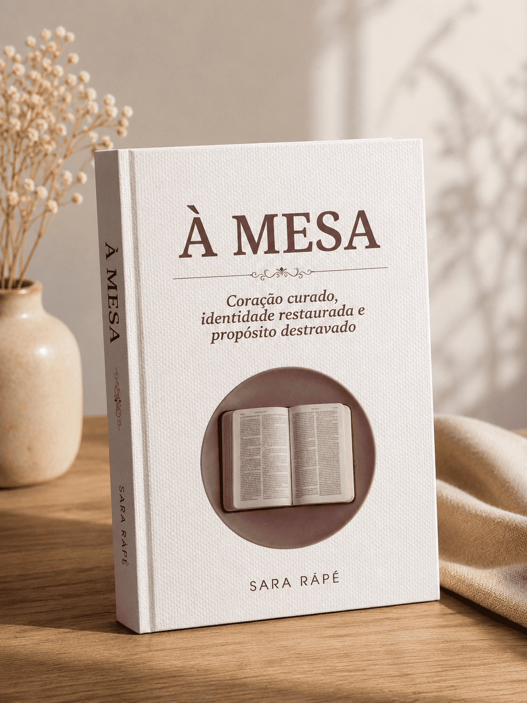 eBook À Mesa — mockup da capa